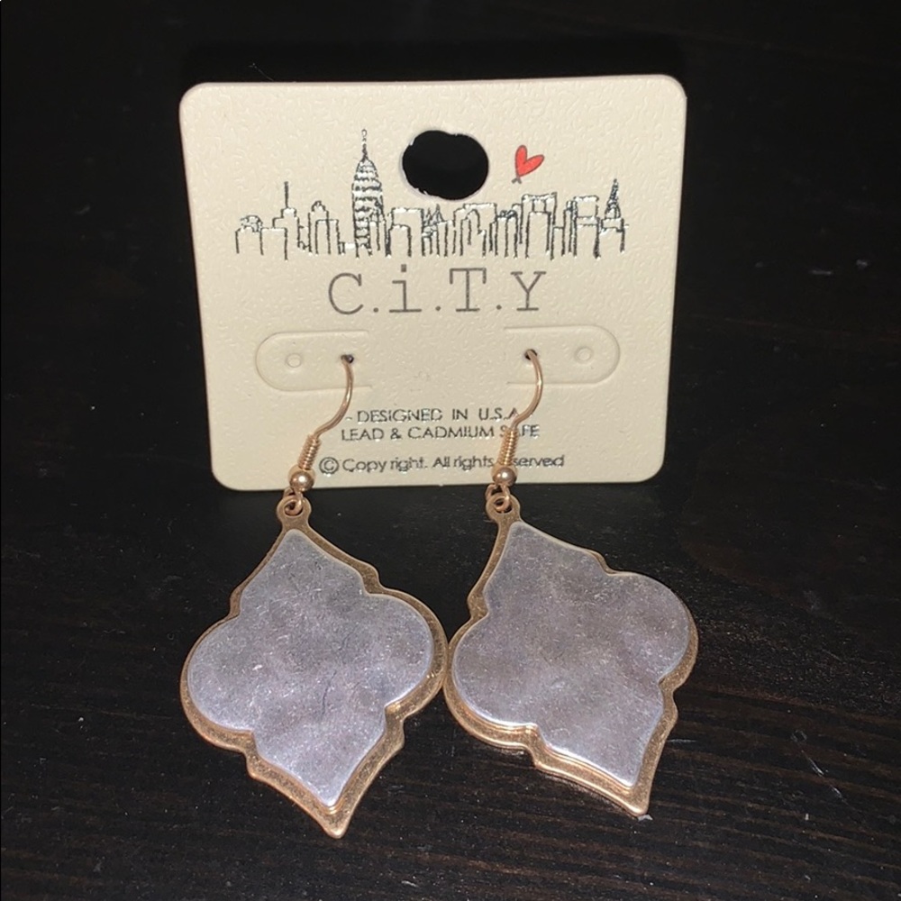 Brand new drop earrings